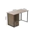 Комп'ютерний стіл Ferrum-decor Отто 76x140x70 чорний ДСП Дуб Сан-Маріно 32мм