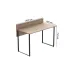 Компьютерный стол Ferrum-decor Скай 75x140x60 черный ДСП Дуб Сан-Марино 16мм Компьютерный стол Ferrum-decor Скай 75x140x60 черный ДСП Дуб Сан-Марино 16мм