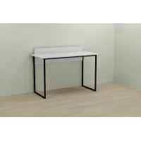 Комп'ютерний стіл Ferrum-decor Скай 75x100x70 чорний ДСП Біле 16мм