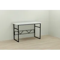 Комп'ютерний стіл Ferrum-decor Раян 75x100x70 чорний ДСП Біле 32мм Комп'ютерний стіл Ferrum-decor Раян 75x100x70 чорний ДСП Біле 32мм