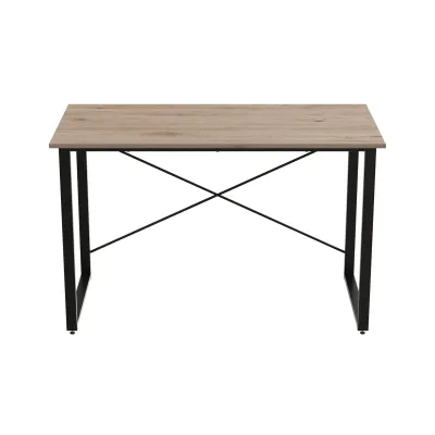Компьютерный стол Ferrum-decor Дейв 75x140x60 черный ДСП Дуб Сан-Марино 16мм Компьютерный стол Ferrum-decor Дейв 75x140x60 черный ДСП Дуб Сан-Марино 16мм