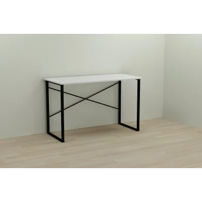 Комп'ютерний стіл Ferrum-decor Дейв 75x100x70 чорний ДСП Біле 16мм Комп'ютерний стіл Ferrum-decor Дейв 75x100x70 чорний ДСП Біле 16мм