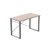 Компьютерный стол Ferrum-decor Дейв 75x120x70 черный ДСП Дуб Сан-Марино 16мм