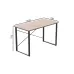 Компьютерный стол Ferrum-decor Дейв 75x140x70 черный ДСП Дуб Сан-Марино 16мм