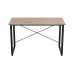 Компьютерный стол Ferrum-decor Дейв 75x140x70 черный ДСП Дуб Сан-Марино 16мм