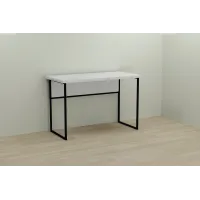 Комп'ютерний стіл Ferrum-decor Коді 75x100x60 чорний ДСП Біле 32мм