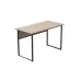 Комп'ютерний стіл Ferrum-decor Коді 75x120x60 чорний ДСП Дуб Сан-Маріно 32мм