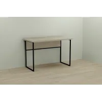 Компьютерный стол Ferrum-decor Коди 75x140x60 черный ДСП Дуб Сонома 32мм Компьютерный стол Ferrum-decor Коди 75x140x60 черный ДСП Дуб Сонома 32мм