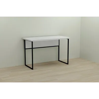 Компьютерный стол Ferrum-decor Коди 75x140x70 черный ДСП Белое 32мм Компьютерный стол Ferrum-decor Коди 75x140x70 черный ДСП Белое 32мм