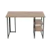 Комп'ютерний стіл Ferrum-decor Кевін 75x100x70 чорний ДСП Дуб Сан-Марино 16мм