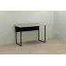 Комп'ютерний стіл Ferrum-decor Майк 75x100x60 чорний ДСП Дуб Сонома 16мм