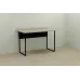 Комп'ютерний стіл Ferrum-decor Майк 75x100x60 чорний ДСП Дуб Сонома 32мм