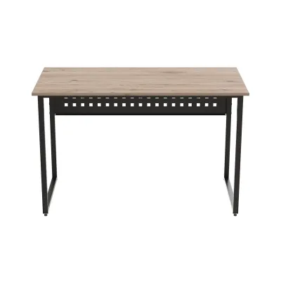 Комп'ютерний стіл Ferrum-decor Майк 75x100x60 чорний ДСП Дуб Сан-Маріно 32мм