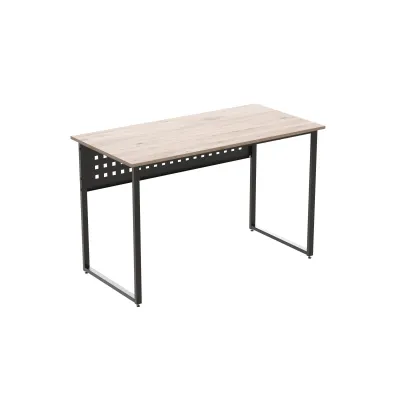 Компьютерный стол Ferrum-decor Майк 75x140x70 черный ДСП Дуб Сан-Марино 32мм