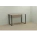 Комп'ютерний стіл Ferrum-decor Курт 75x120x60 чорний ДСП Дуб Сонома 16мм