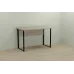 Комп'ютерний стіл Ferrum-decor Курт 75x140x60 чорний ДСП Дуб Сонома 32мм
