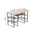 Компьютерный стол Ferrum-decor Тим 75x140x60 черный ДСП Дуб Сан-Марино 16мм Компьютерный стол Ferrum-decor Тим 75x140x60 черный ДСП Дуб Сан-Марино 16мм