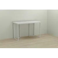 Компьютерный стол Ferrum-decor Ханна 75x100x60 белый ДСП Белое 32мм