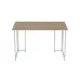 Компьютерный стол Ferrum-decor Ханна 75x100x60 белый ДСП Дуб Сан-Марино 32мм Компьютерный стол Ferrum-decor Ханна 75x100x60 белый ДСП Дуб Сан-Марино 32мм