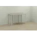 Компьютерный стол Ferrum-decor Ханна 75x140x60 белый ДСП Дуб Сонома 16мм