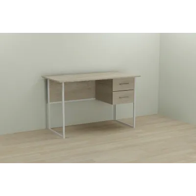 Комп'ютерний стіл Ferrum-decor Дакота 75x120x60 білий ДСП Дуб Сонома 16мм Комп'ютерний стіл Ferrum-decor Дакота 75x120x60 білий ДСП Дуб Сонома 16мм