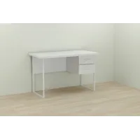 Комп'ютерний стіл Ferrum-decor Дакота 75x120x70 білий ДСП Біле 32мм