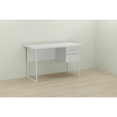 Комп'ютерний стіл Ferrum-decor Дакота 75x120x70 білий ДСП Біле 32мм