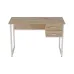 Комп'ютерний стіл Ferrum-decor Дакота 75x120x70 білий ДСП Дуб Сан-Маріно 32мм