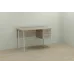 Комп'ютерний стіл Ferrum-decor Дакота 75x140x70 білий ДСП Дуб Сонома 16мм