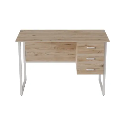 Комп'ютерний стіл Ferrum-decor Гаррі 75x140x60 білий ДСП Дуб Сан-Маріно 32мм Комп'ютерний стіл Ferrum-decor Гаррі 75x140x60 білий ДСП Дуб Сан-Маріно 32мм
