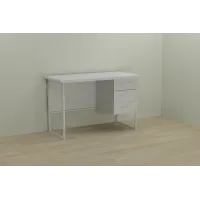 Комп'ютерний стіл Ferrum-decor Гаррі 75x120x70 білий ДСП Біле 32мм
