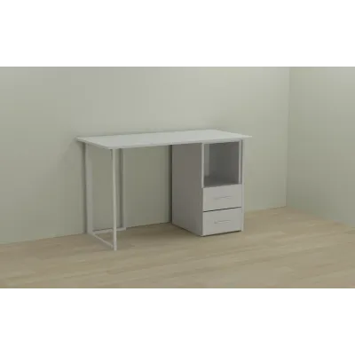 Компьютерный стол Ferrum-decor Отто 75x120x70 белый ДСП Белое 16мм