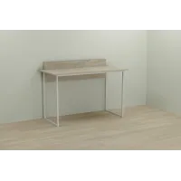Комп'ютерний стіл Ferrum-decor Скай 75x100x60 білий ДСП Дуб Сонома 16мм Комп'ютерний стіл Ferrum-decor Скай 75x100x60 білий ДСП Дуб Сонома 16мм