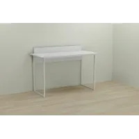 Комп'ютерний стіл Ferrum-decor Скай 75x100x70 білий ДСП Біле 16мм Комп'ютерний стіл Ferrum-decor Скай 75x100x70 білий ДСП Біле 16мм