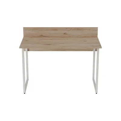 Комп'ютерний стіл Ferrum-decor Скай 75x100x70 білий ДСП Дуб Сан-Маріно 32мм Комп'ютерний стіл Ferrum-decor Скай 75x100x70 білий ДСП Дуб Сан-Маріно 32мм