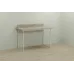 Комп'ютерний стіл Ferrum-decor Скай 75x120x70 білий ДСП Дуб Сонома 32мм