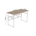 Компьютерный стол Ferrum-decor Раян 75x140x70 белый ДСП Дуб Сан-Марино 16мм Компьютерный стол Ferrum-decor Раян 75x140x70 белый ДСП Дуб Сан-Марино 16мм