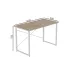 Компьютерный стол Ferrum-decor Дейв 75x120x60 белый ДСП Дуб Сан-Марино 32мм