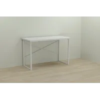 Комп'ютерний стіл Ferrum-decor Дейв 75x100x70 білий ДСП Біле 32мм Комп'ютерний стіл Ferrum-decor Дейв 75x100x70 білий ДСП Біле 32мм