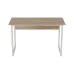 Комп'ютерний стіл Ferrum-decor Коді 75x100x60 білий ДСП Дуб Сан-Маріно 16мм
