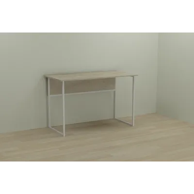 Комп'ютерний стіл Ferrum-decor Коді 75x100x70 білий ДСП Дуб Сонома 16мм