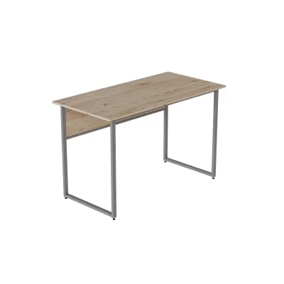 Комп'ютерний стіл Ferrum-decor Коді 75x120x70 білий ДСП Дуб Сан-Маріно 32мм