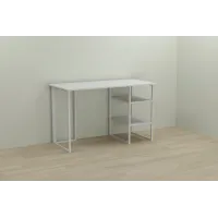 Компьютерный стол Ferrum-decor Кевин 75x100x60 белый ДСП Белое 16мм
