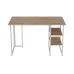 Компьютерный стол Ferrum-decor Кевин 75x140x60 белый ДСП Дуб Сан-Марино 32мм