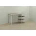 Комп'ютерний стіл Ferrum-decor Кевін 75x120x70 білий ДСП Дуб Сонома 16мм