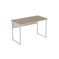 Комп'ютерний стіл Ferrum-decor Майк 75x120x70 білий ДСП Дуб Сан-Маріно 32мм Комп'ютерний стіл Ferrum-decor Майк 75x120x70 білий ДСП Дуб Сан-Маріно 32мм