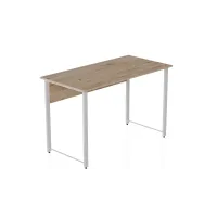 Комп'ютерний стіл Ferrum-decor Курт 75x100x60 білий ДСП Дуб Сан-Маріно 16мм Комп'ютерний стіл Ferrum-decor Курт 75x100x60 білий ДСП Дуб Сан-Маріно 16мм
