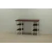 Компьютерный стол Ferrum-decor Карэн 75x120x60 белый ДСП Дуб Сонома 32мм