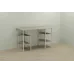 Комп'ютерний стіл Ferrum-decor Карен 75x120x70 білий ДСП Дуб Сонома 16мм