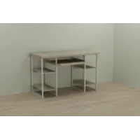 Комп'ютерний стіл Ferrum-decor Тім 75x120x60 білий ДСП Дуб Сонома 32мм Комп'ютерний стіл Ferrum-decor Тім 75x120x60 білий ДСП Дуб Сонома 32мм